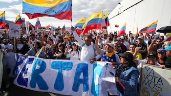 Venezolanos en Ecuador iniciaron una