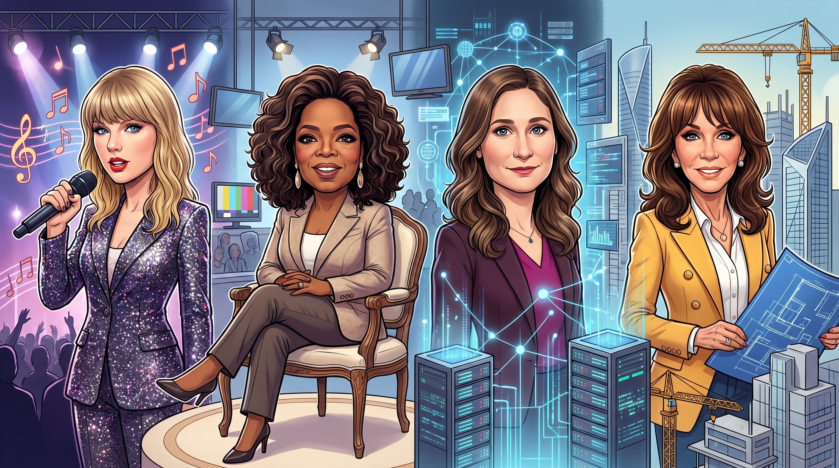 Forbes identificó a 43 mujeres con patrimonios superiores a los USD 1.000 millones en Estados Unidos, la cifra más alta desde el inicio de esta clasificación (Imagen Ilustrativa Infobae)