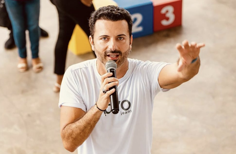 El actor Mario Espitia aseguró que el peor beso fue con una actriz que le gustaba - crédito @espitiamario/IG