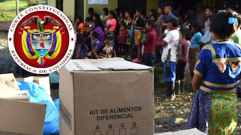 Corte Constitucional exigió explicaciones al Gobierno por posibles fallas en la entrega de ayudas humanitarias a desplazados