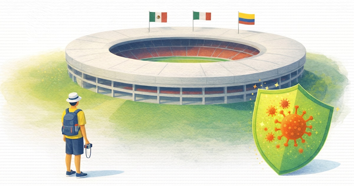 Clínica del viajero de la UNAM emite recomendaciones de salud para viajeros internacionales que visiten México durante el mundial 2026
