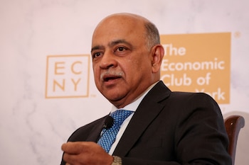 Arvind Krishna, CEO de IBM. REUTERS/Brendan McDermid/File Photo