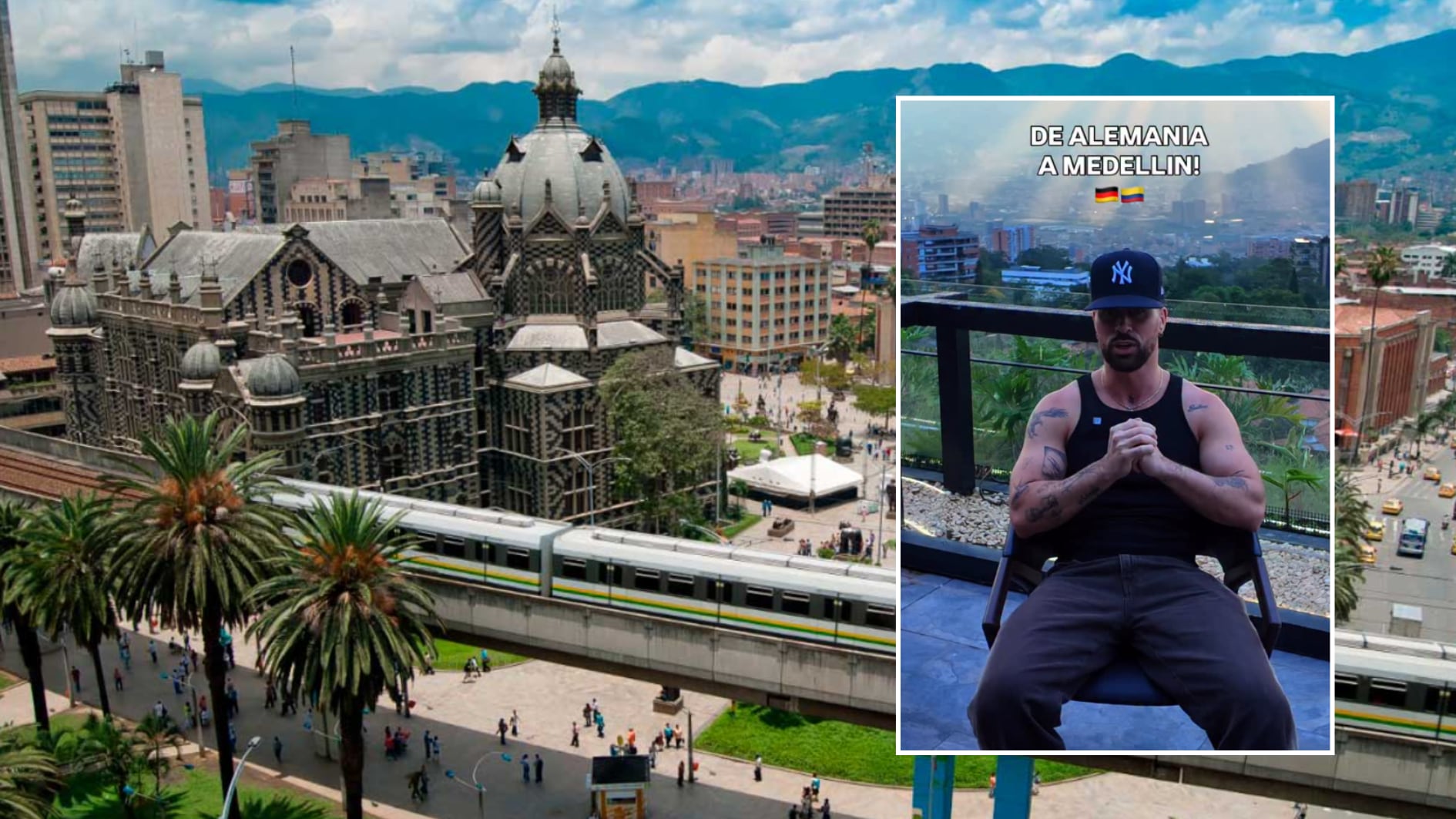 - crédito Alcaldía de Medellín | @neaaleman/IG