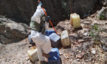 Parte de las acciones en