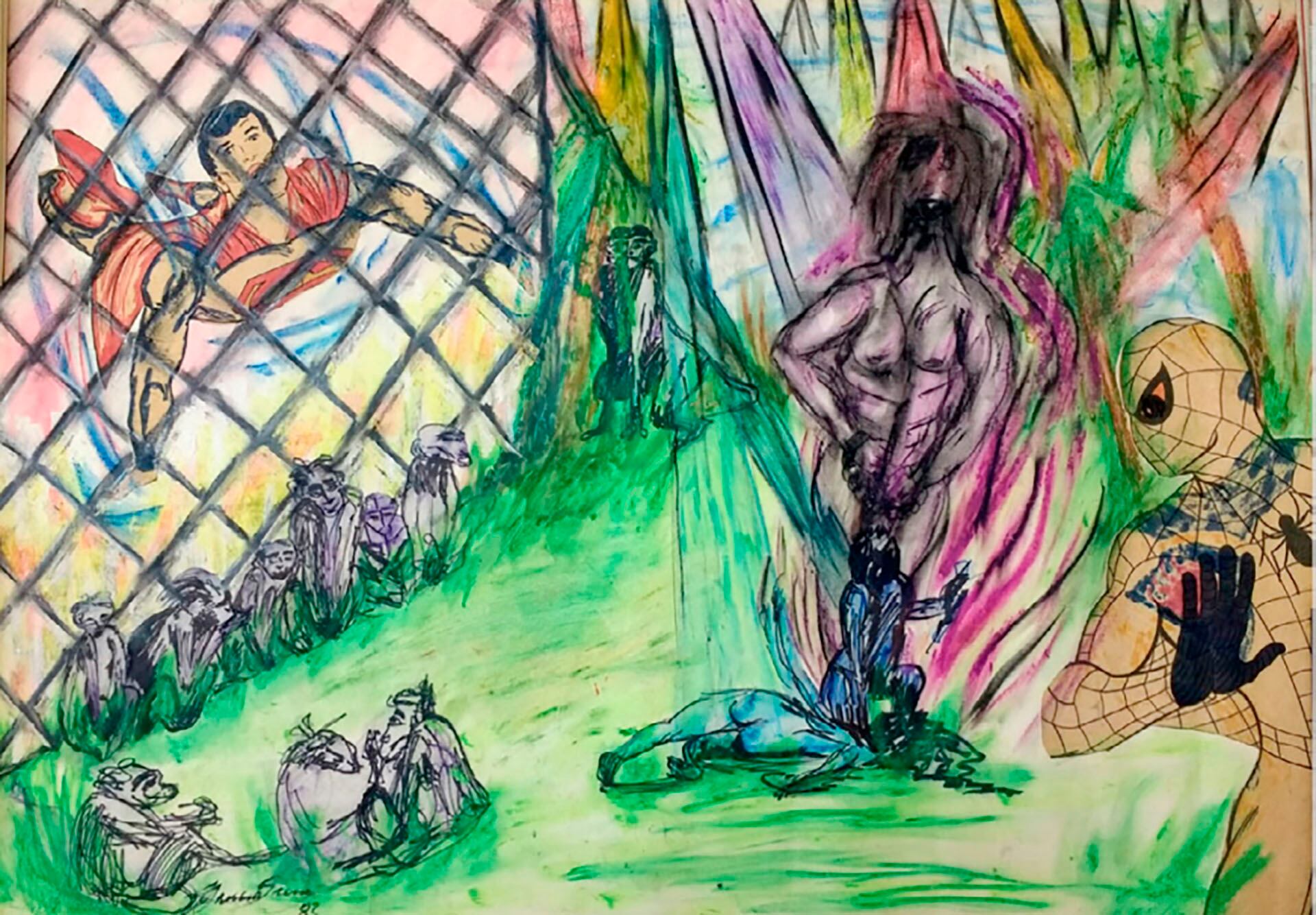 “Sin título” (1982), de Santiago García Sáenz