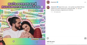 La cantante y su esposo,