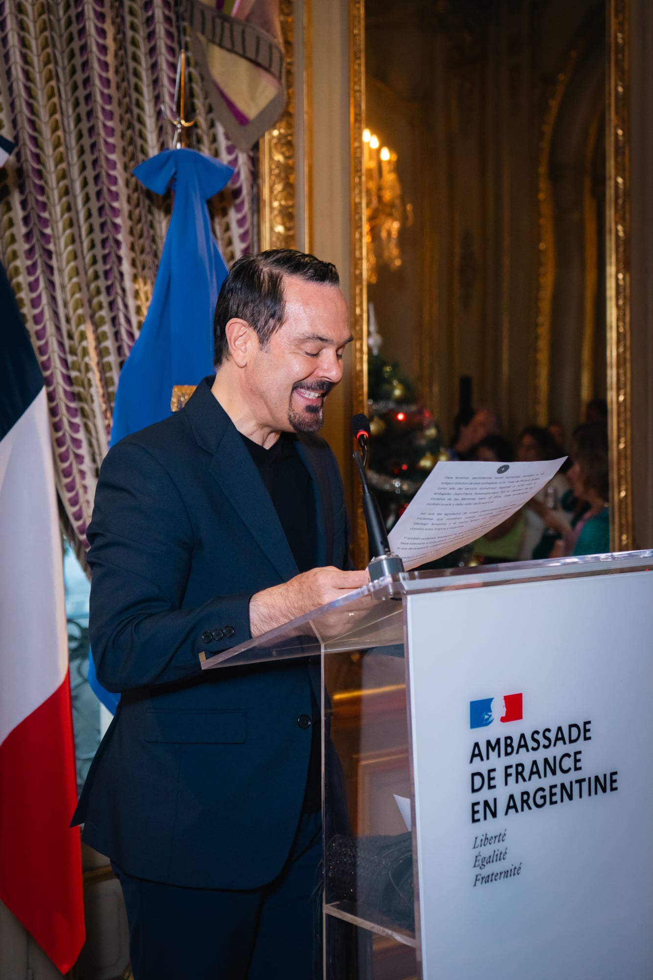 El embajador de Francia, Romain Nadal