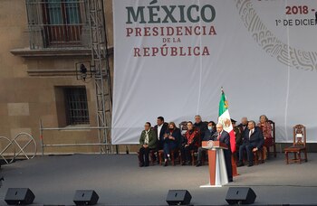 El presidente de México, Andrés