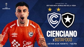 Entradas del Cienciano vs Botafogo: precios y dónde comprar para asistir a los octavos de final de la Copa Sudamericana 2026