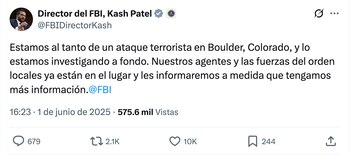 El director del FBI, Kash