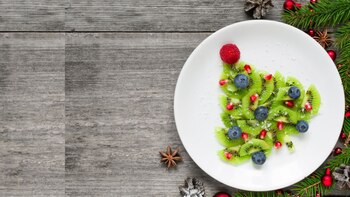 Un desayuno y almuerzo ligero