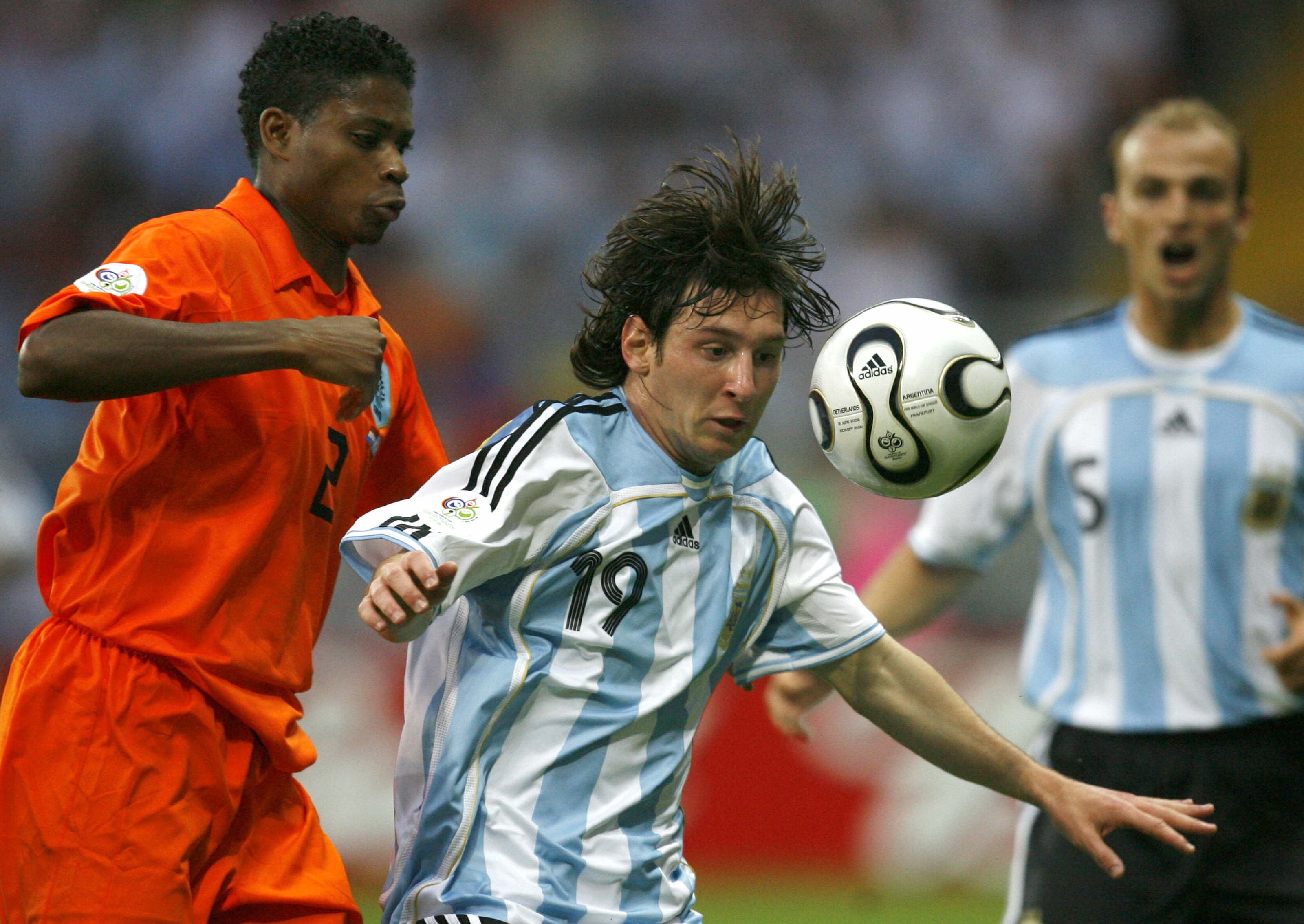 El primer Messi mundialista, hace 20 años, en Alemania 2006 (EFE)