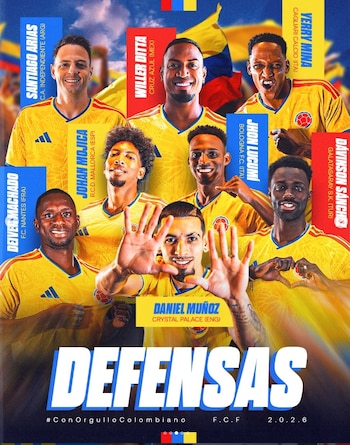 créditos @fcfseleccioncol/IG