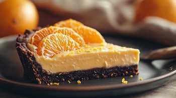 Puedes decorar el postre con