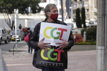 Dirigentes sindicales y amigos rindieron