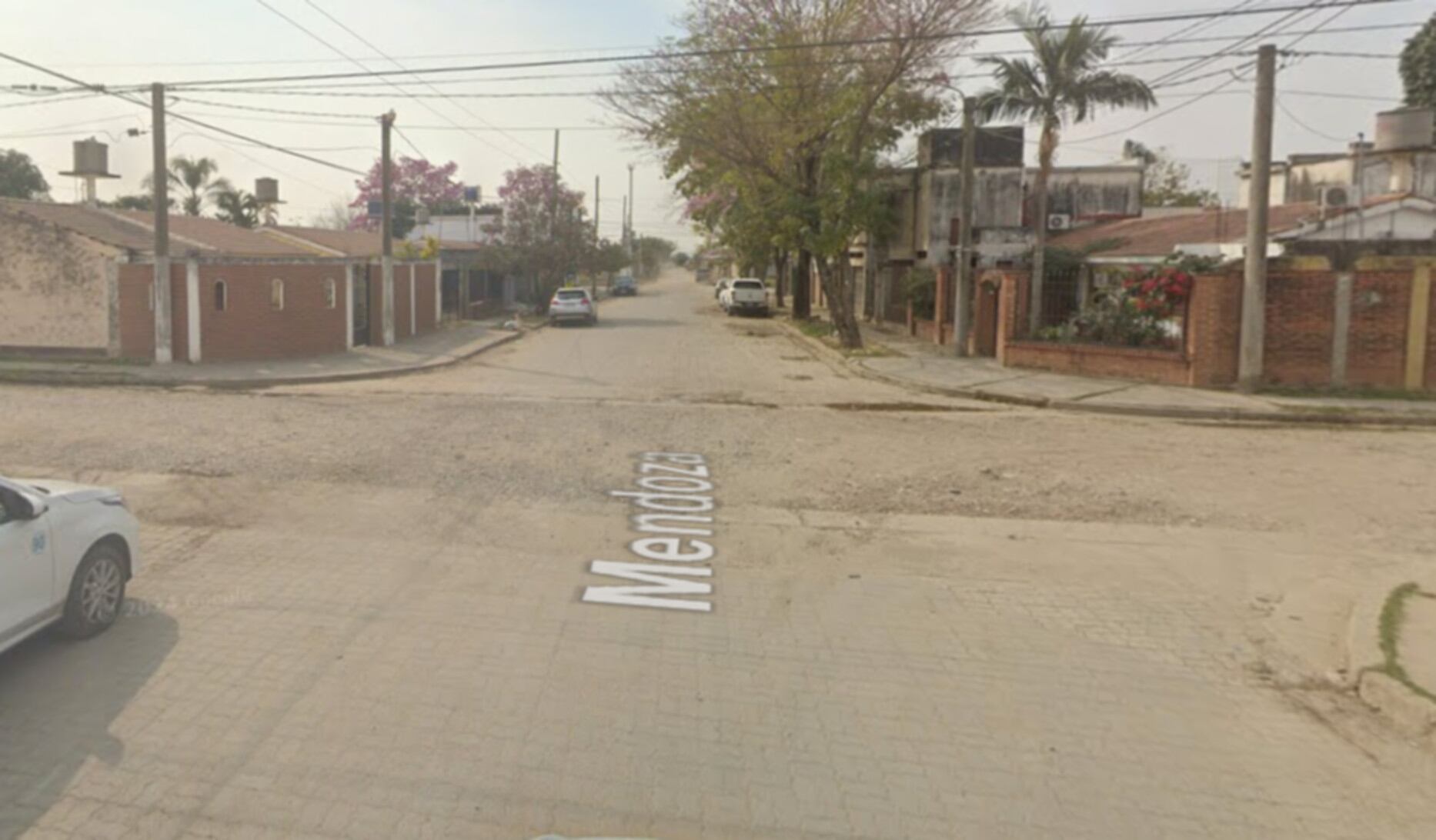 Delincuentes asaltaron una casa en la calle Mendoza y Peñaloza de la localidad salteña de Orán (Google Maps)