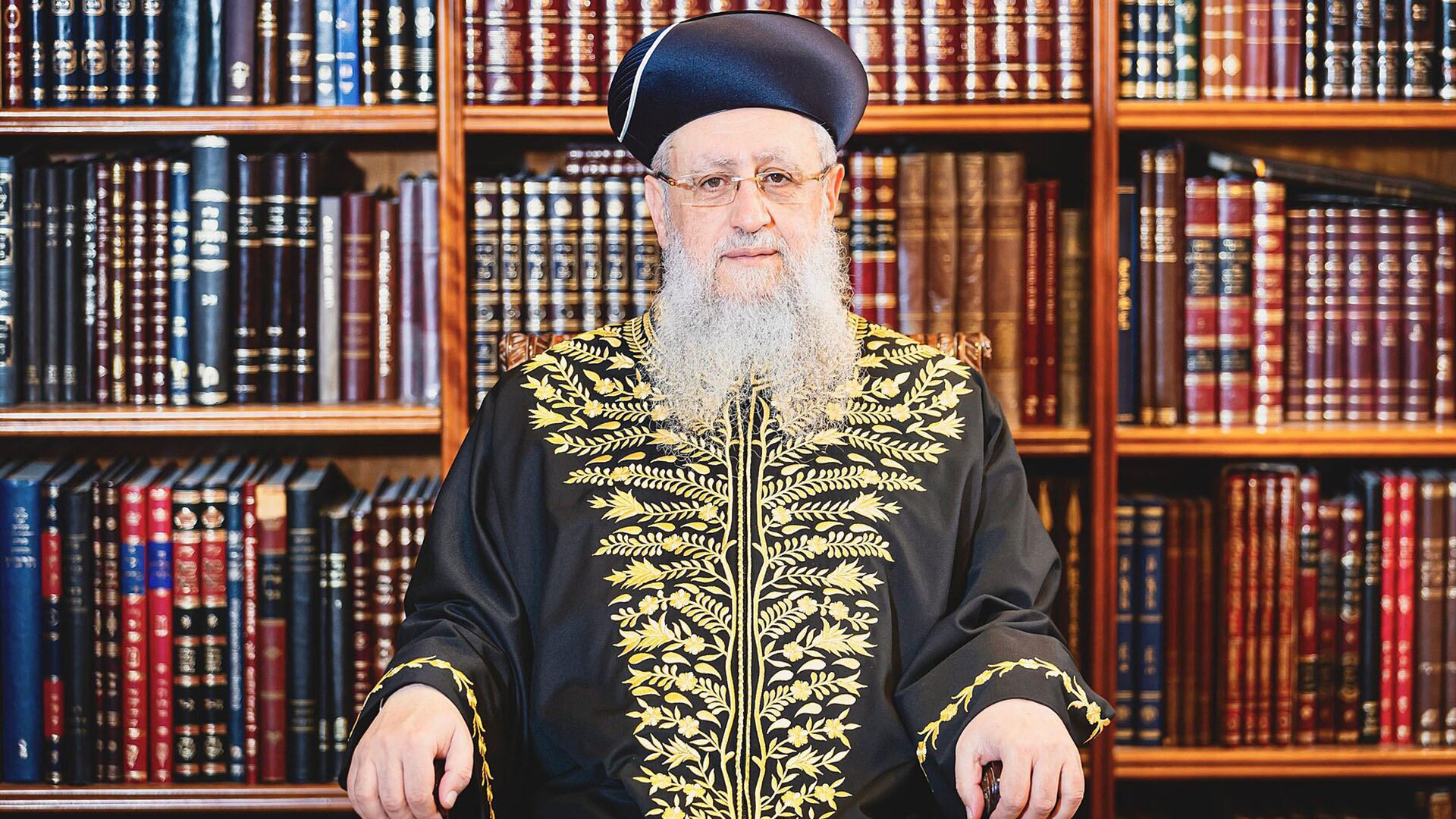 El Gran Rabino Sefardí del Estado de Israel, David Yosef.