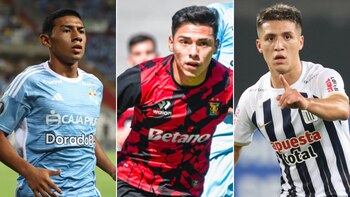 Maxloren Castro, Jefferson Cáceres, Catriel Cabellos son algunos jóvenes que vienen destacando en la Liga 1.