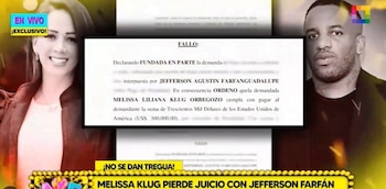 Melissa Klug rompe el silencio