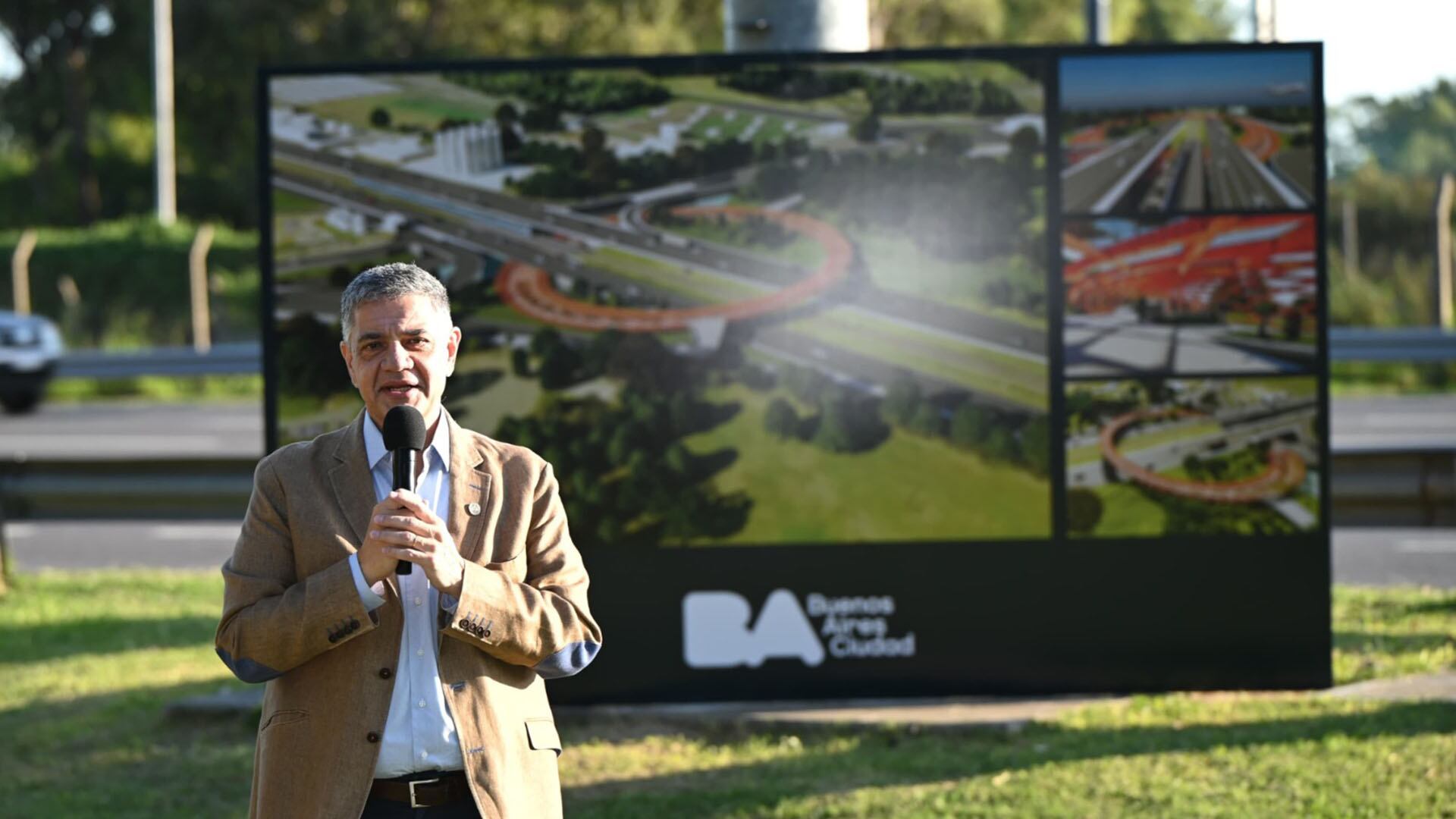 Jorge Macri, en uno de los anuncios para reforzar la gestión porteña