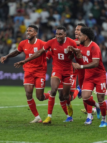 Jiovany Ramos y José Córdoba marcaron los goles clave para sellar el triunfo de Panamá contra los Bafana Bafana en el amistoso de preparación. (Facebook/ Fepafut Panama)
