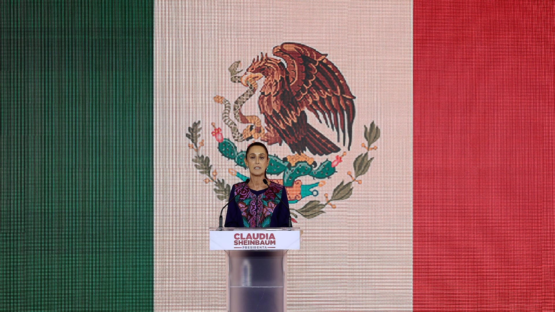 Sheinbaum Pardo recibió la constancia que la acredita como presidenta electa.