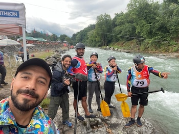 Integrantes del equipo de Remando