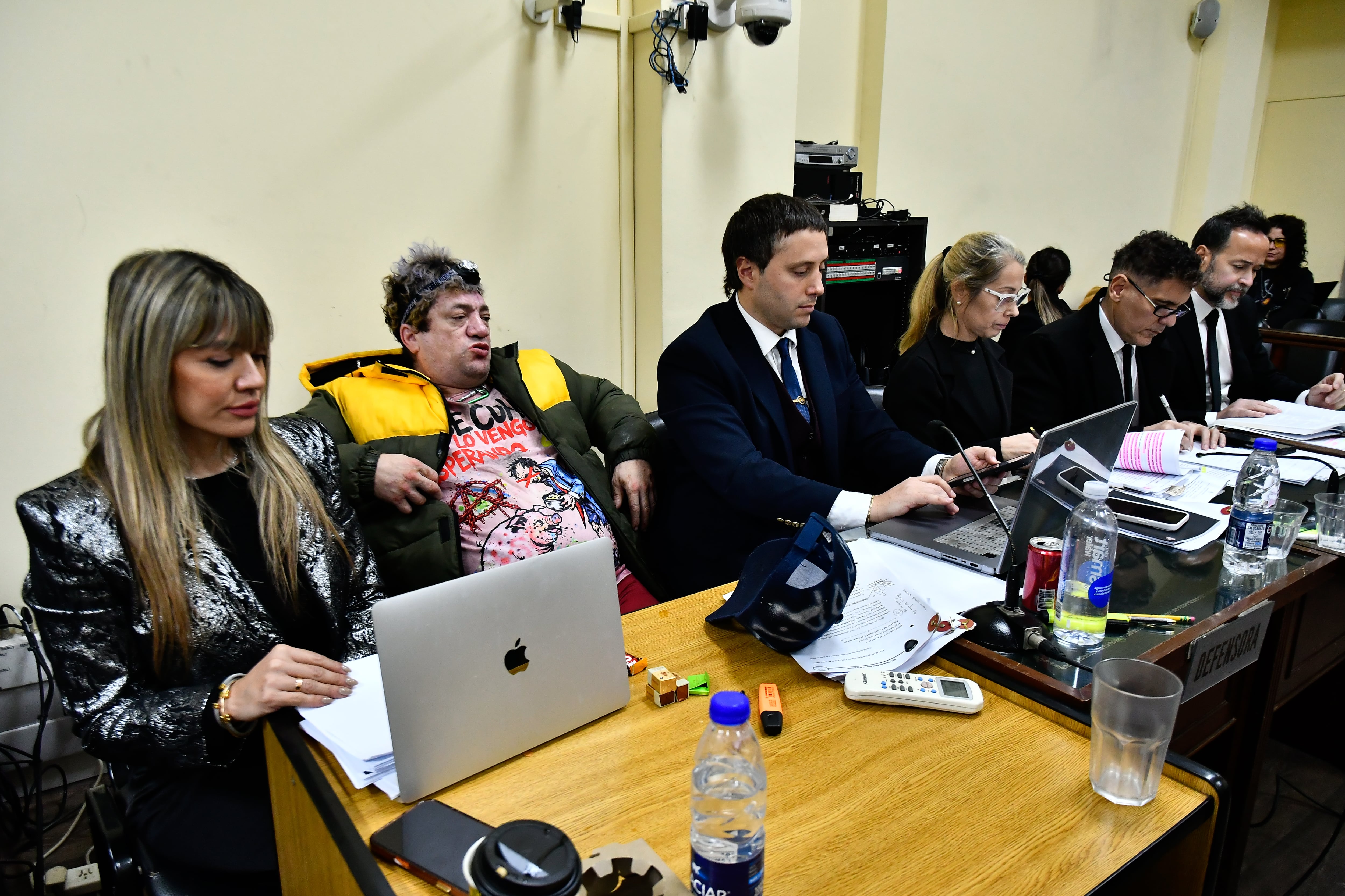 Luciana Comerci, Sebastián Queijeiro, Alejandra Córdoba, Javier Baños y Germán Francone: la nueva defensa del músico (RSFotos)