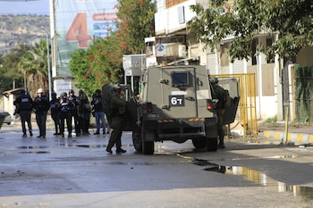 Militares del Ejército de Israel durante una operación en la ciudad de Yenin, en Cisjordania (Foto: EuropaPress)