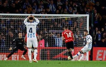 El penalti fallado por Brais