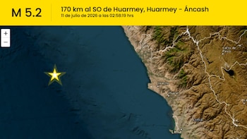 Nuevo sismo de 5,2 en Huarmey