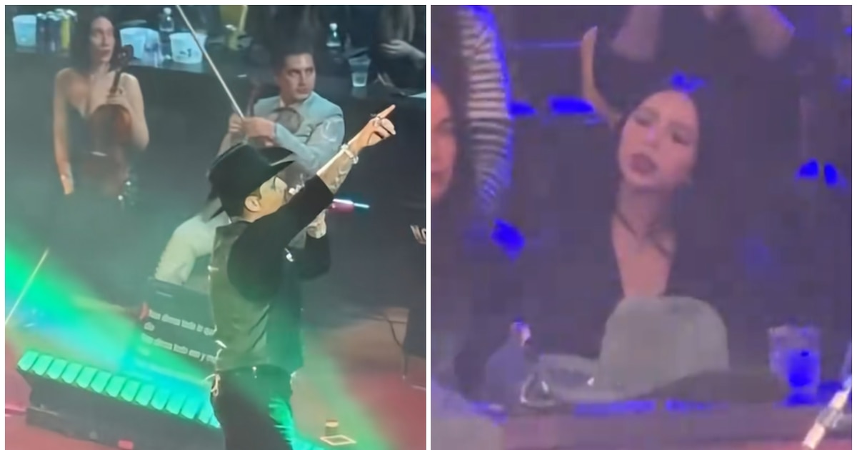 Ángela Aguilar y la violinista de Nodal juntas en el Palenque de León tras rumores de romance | Video - Infobae