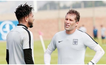 Butrón y Gallese compartieron vestuario