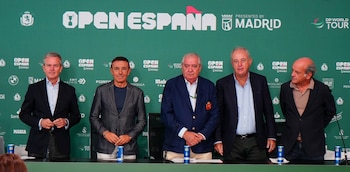 08/10/2026 Presentación del informe 'Propuesta para la aplicación del tipo reducido del IVA al golf y a la actividad deportiva en general' durante el Open de España 2026 de golf
ESPAÑA EUROPA DEPORTES MADRID
RFEG
