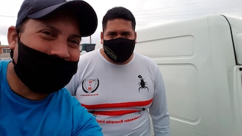 Leandro Groves y Gustavo Medina,