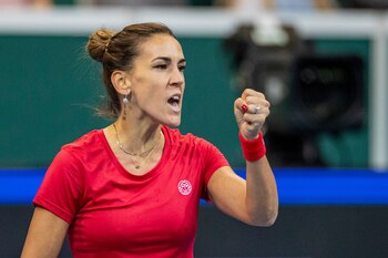 La española Nuria Párrizas, en