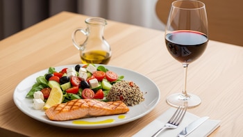 El consumo moderado de vino