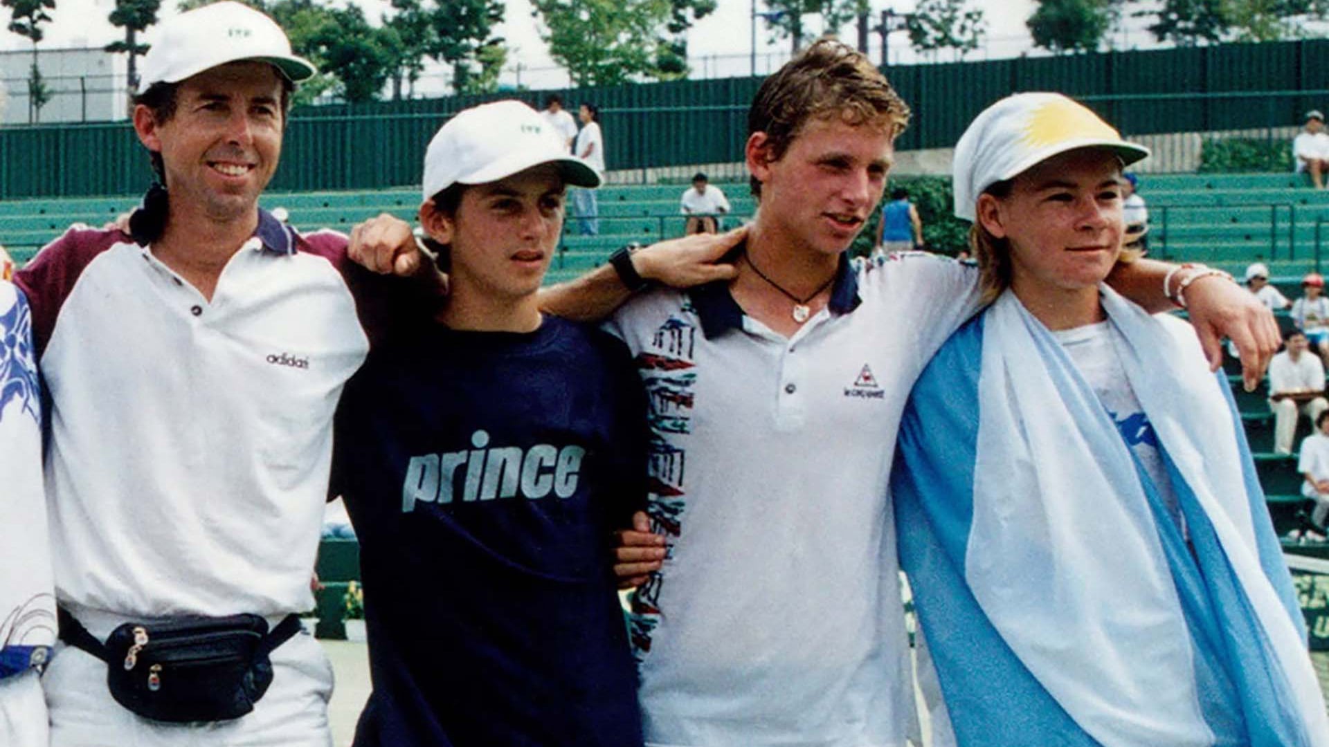 El día que los adolescentes Guillermo Coria, David Nalbandian y Antonio Pastorino hicieron historia: Argentina campeón del mundo Sub 14