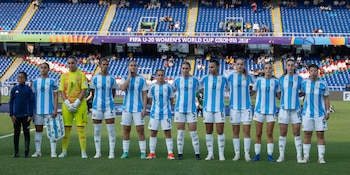 La selección argentina femenina Sub 20 se prepara para competir en el Mundial en Polonia (Foto: AFA)