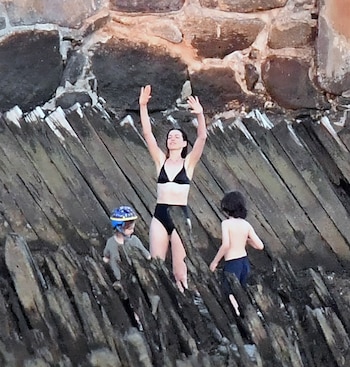 Anne Hathaway y sus hijos