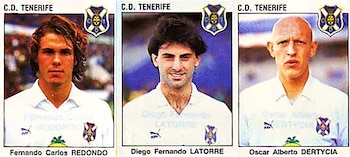 Las figuritas del Tenerife que