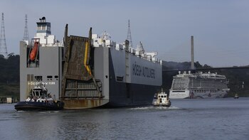 El 2023, año en que la prolongada sequía disparó las alarmas en el canal de Panamá