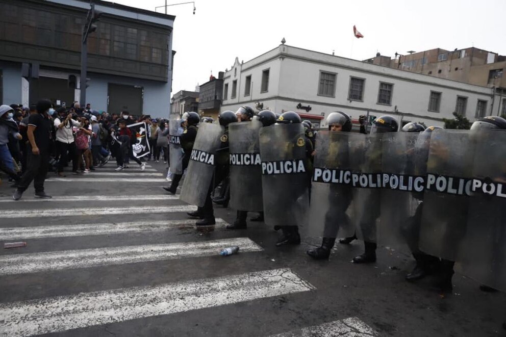 Confrontations avec la police