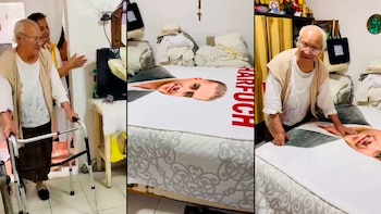 Internautas pidieron que el extitular de la SSC le dirija unas palabras a la mujer