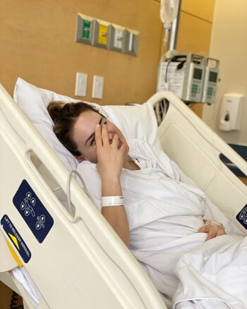 Desde el hospital, así anunció