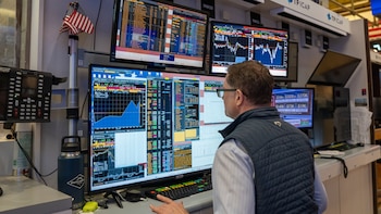 Wall Street registró su mejor jornada en dos meses tras el anuncio de Donald Trump sobre Irán