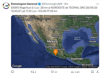 (X @SismologicoMX)