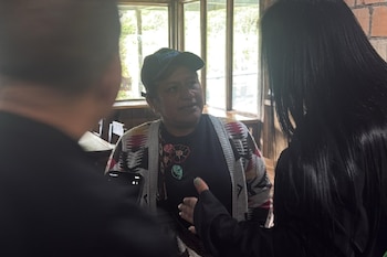 La congresista fue retenida por