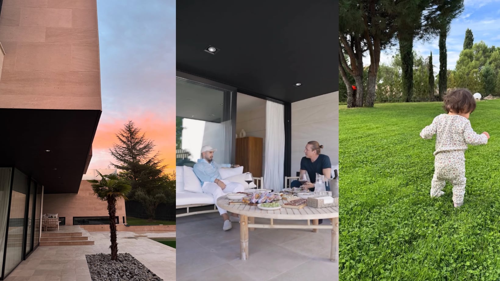 La casa de Ilia Topuria tomadas de redes sociales (Instagram / @tomaslasoargos, @giorginauzcategui y @iliatopuria)