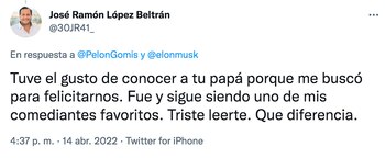 El hijo de AMLO reconoció